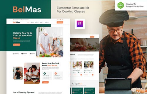 BelMas Online Cooking Class Template Kit