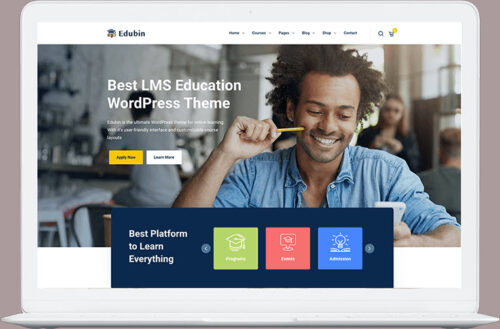 LMS Integrated WordPress Theme