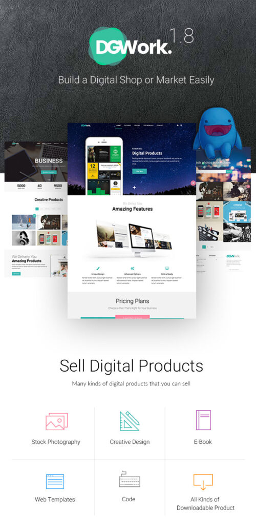 Build a successful digital product store with DGWork EDD WordPress plugin