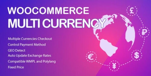 WooCommerce Pro Currency Switcher Professional. A customer checking out on a WooCommerce store, selecting their preferred currency using WOOCS