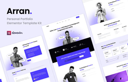 Premium Elementor Pro Freelance Portfolio Template: Your Gateway to Freelance Success