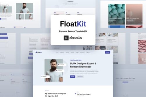 Best Elementor Resume Template Kit