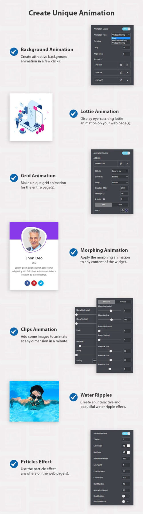 A visually appealing pricing table created with Sina Premium Extension's pricing widget.