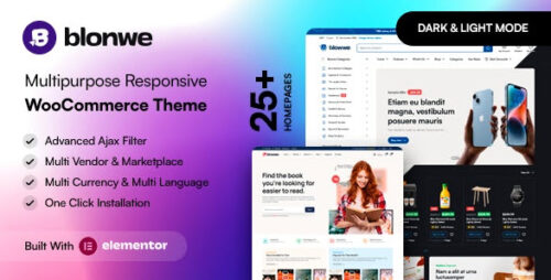 Premium Elementor WooCommerce Theme