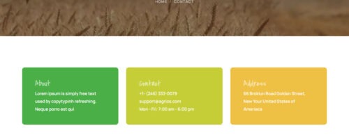 SEO-optimized agriculture website template