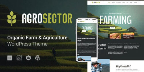 Best Premium WordPress Theme for Agriculture and Organic Food