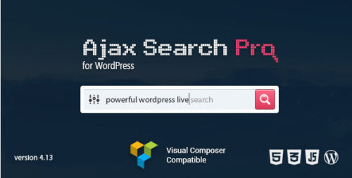 30 Ajax Search Pro - Live WordPress Search & Filter Plugin