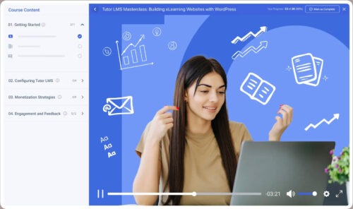 Tutor LMS Pro WordPress Plugin is the ultimate WordPress LMS plugin